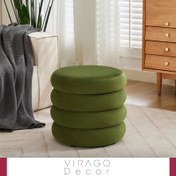 تصویر پاف تدی دایره مدل آرامش 