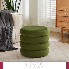 تصویر پاف تدی دایره مدل آرامش 