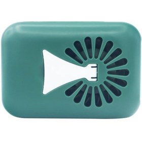 تصویر فن مژه مینی - سبز 