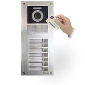 تصویر پنل آیفون تصویری سیماران کارتی فرداد 1 تا 20 واحدی مدل V F B C /N 