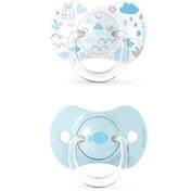 تصویر پستانک سربادامی آبی Suavinex سواوینکس (0تا6ماه) Suavinex