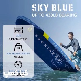 تصویر ‎پدل‌برد SERIAL برند SKATINGER رنگ 2025deep blue 