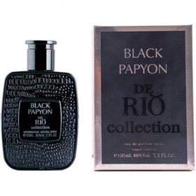 تصویر ادکلن زنانه ریو کالکشن مدل ریو پاپیون (Rio Collection Papyon) حجم 100 میلی لیتر Rio Black Papyon Eau de Parfum for women 100 ml