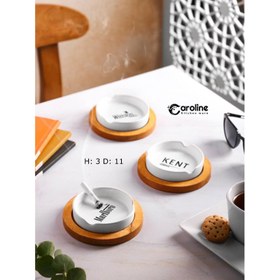 تصویر زیر سیگاری سرامیکی 