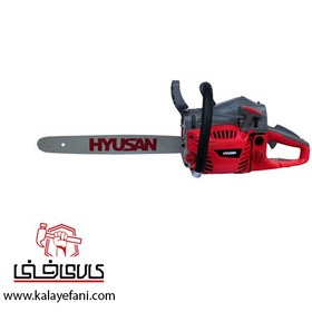 تصویر اره زنجیری بنزینی هیوسان 45 سانتی‌متری مدل X-700 Hyusan Petrol Chainsaw X-700