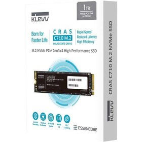 تصویر اس اس دی کلو CRAS C710 M.2 2280 NVMe 1TB Klevv CRAS C710 M.2 2280 NVMe 1TB Gen3x4 SSD