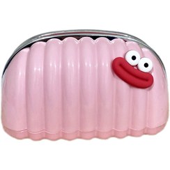 تصویر جعبه دستمال کاغذی مدل صدفی - صورتی 