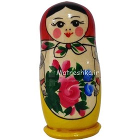 تصویر ماتروشکا 3 تایی سنتی 