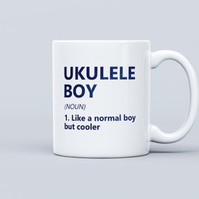 تصویر ماگ یوکللی طرح Ukulele Boy 