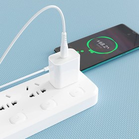 تصویر کابل شارژ PD فوق سریع فوننگ USB-C to USB-C مدل X73 