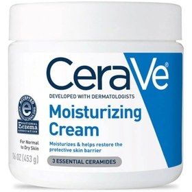 تصویر کرم مرطوب کننده و لوسیون سراوی | 340 گرم CeraVe Moisturising Cream 340g 