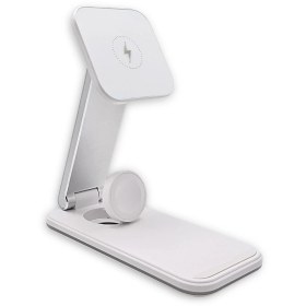 تصویر شارژر وایرلس 3 کاره گرین مدل GN3IN1MGWCWH شارژر وایرلس 3 کاره گرین مدل GN3IN1MGWCWH