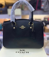 تصویر كيف دخترانه و زنانه برند كوچ دسته دار و داراى بند بلند فول پك و مستر كواليتى - مشكى Coach bag