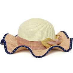 تصویر کلاه ساحلی دخترانه مدل پاپیون کد C175H3 