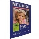 تصویر کاغذ گلاسه میتسوبیشی سایز A4 وزن 260 گرم 20 برگ Mitsubishi A4 Glossy Paper 260g 20sh