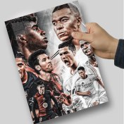 تصویر متال پوستر اسطوره های رئال بارسا 