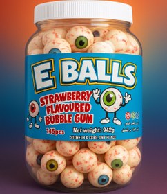 تصویر آدامس توپی 145 عددی CANDY ZED - انبه CANDY ZED 145 pieces of gumballs