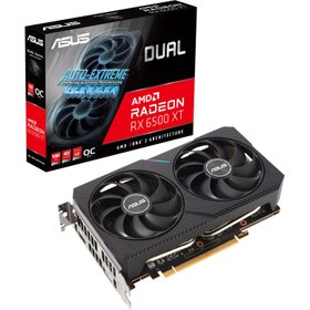 تصویر کارت گرافیک ایسوس Dual Radeon RX 6500 XT OC Edition 4G ASUS Dual Radeon RX 6500 XT OC Edition 4GB GDDR6 Graphics cards