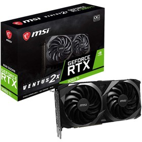 تصویر کارت گرافیک ام اس آی مدل GeForce RTX 3060 Ti VENTUS 2X OC (دست دوم) 