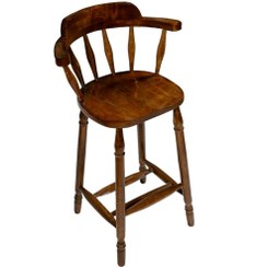 تصویر صندلی اپن چوبی مدل تگزاسی 