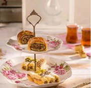 تصویر ظرف 2طبقه اسکارلت Green ریور کد 8596 