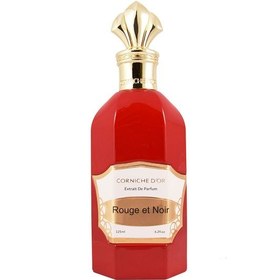 تصویر پرفیوم کورنیش دوق اکسترکت رژ ا نواق 125 میل CORNICHE D'OR Rouge Et Noir Extrait De Parfum 125ml W-M