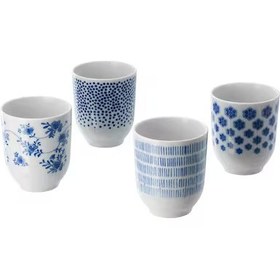 تصویر لیوان 4 عددی ایکیا مدل 104.172.44 Ikea ENTUSIASM Ikea ENTUSIASM 104.172.44 mug set