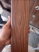 تصویر تیغه کرکره برقی آلومینیوم طرح چوب 