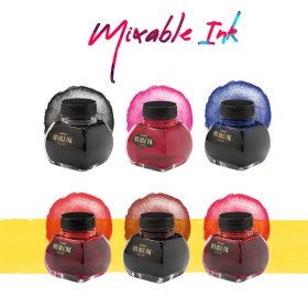 تصویر شیشه جوهر خودنویس پلاتینیوم Mixable Ink ۶۰ml 