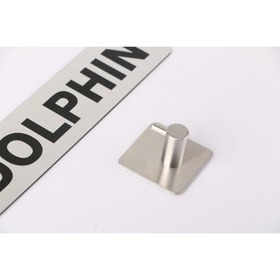 تصویر آویز حوله دلفین مدل Ev-4.5 - مشکی 