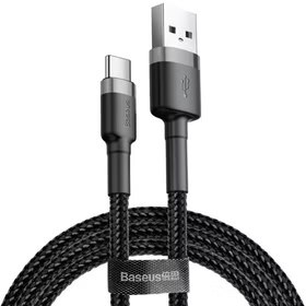 تصویر کابل تبدیل USB-C به USB-C بیسوس مدل Certified CATKLF-GG1 طول 1 متر 
