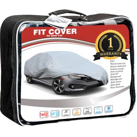 تصویر چادر هیوندای i20 یکسال گارانتی 4فصل FITCOVER 