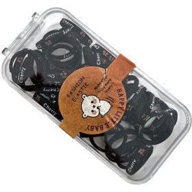 تصویر کش قیطان مشکی جعبه ای 