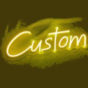 تصویر تابلو نئون فلکسی ۱۲ ولت با طرح سفارشی 