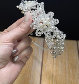 تصویر تاج عروس کد۹۸۲ Bridal Tiara Code 983