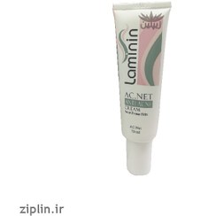 تصویر کرم ضد جوش لامینین مدل AC.NET مناسب پوست مستعد جوش حجم ۳۰ میلی لیتر 
