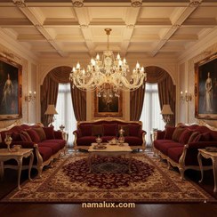 تصویر لوستر شاخه ای باکارات (کد:1312) 