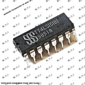 تصویر آی سی تی تی ال T74LS151B1 / SGS 