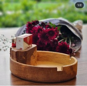 تصویر زیر سیگاری چنار 