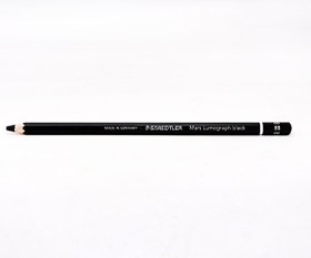 تصویر مداد طراحی استدلر لوموگراف سری B بدنه مشکی ا Staedtler Pencil Staedtler Pencil