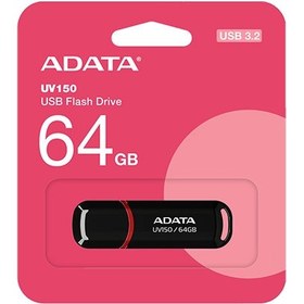 تصویر فلش مموری ای دیتا مدل DashDrive UV150 ظرفیت 64 گیگابایت ADATA DashDrive UV150 Flash Memory - 64GB