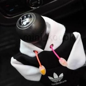 تصویر روکش دنده مدل هودی - مشکی 