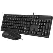 تصویر کیبورد و ماوس ای فورتک مدل A4TECH KK3330S A4TECH KK3330S Keyboard and Mouse