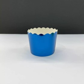 تصویر کاپ کیک لیزری آبی 