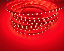 تصویر ال ای دی نواری 12 ولت ۲۸۳۵ قرمز تراکم 120 Red 12V 120L LED Strip