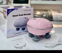 تصویر ماساژور اسکالپ هوشمند مادون قرمز مدل پنگوئنی Smart Scalp massager