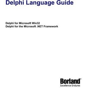 خرید و قیمت خرید و دانلود نسخه کامل کتاب Borland. Delphi Language Guide ...
