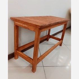 تصویر نیمکت چوبی 