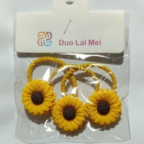 تصویر کش مو مدل آفتابگردان 