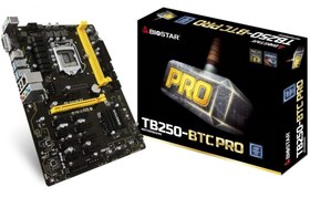 تصویر مادربرد بایو استار TB250-BTC PRO 